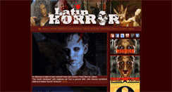 Desktop Screenshot of latinhorror.com
